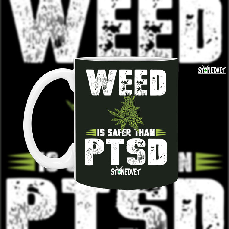 Safer Than PTSD Veterans Mug